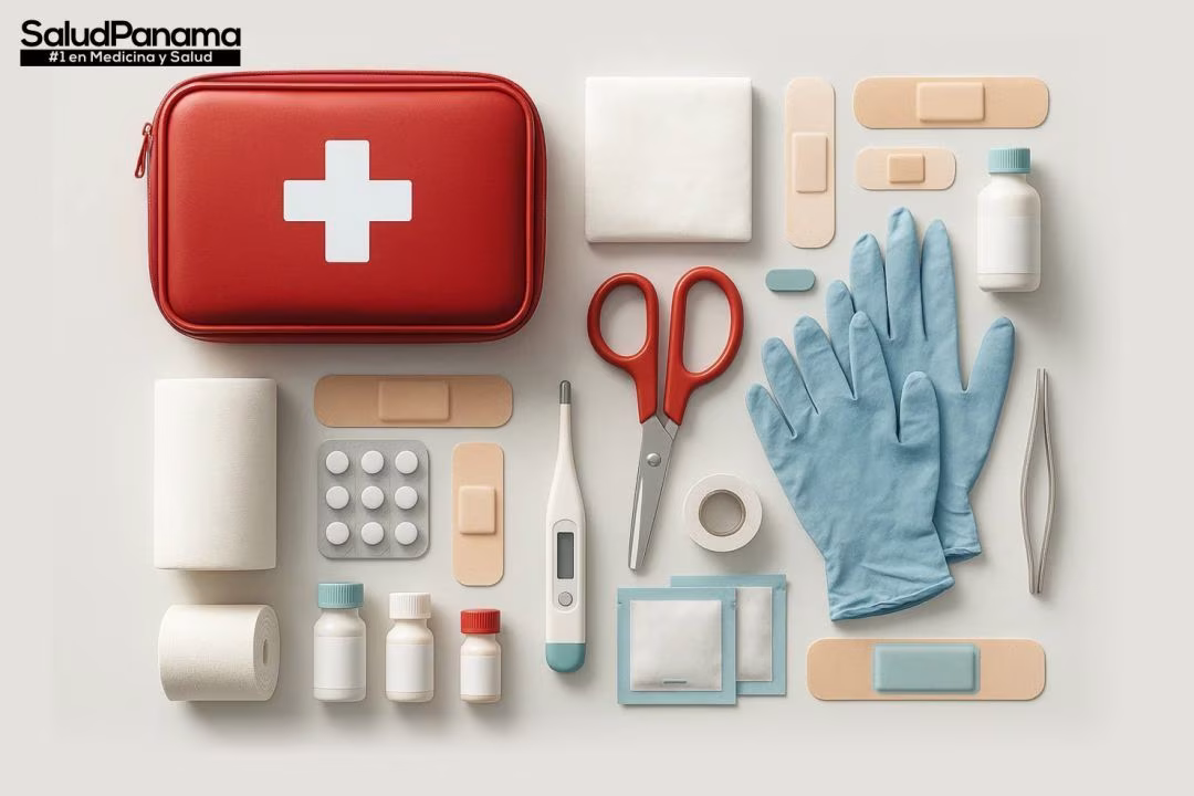 Kit de emergencias para utilizar en caso de desastre.